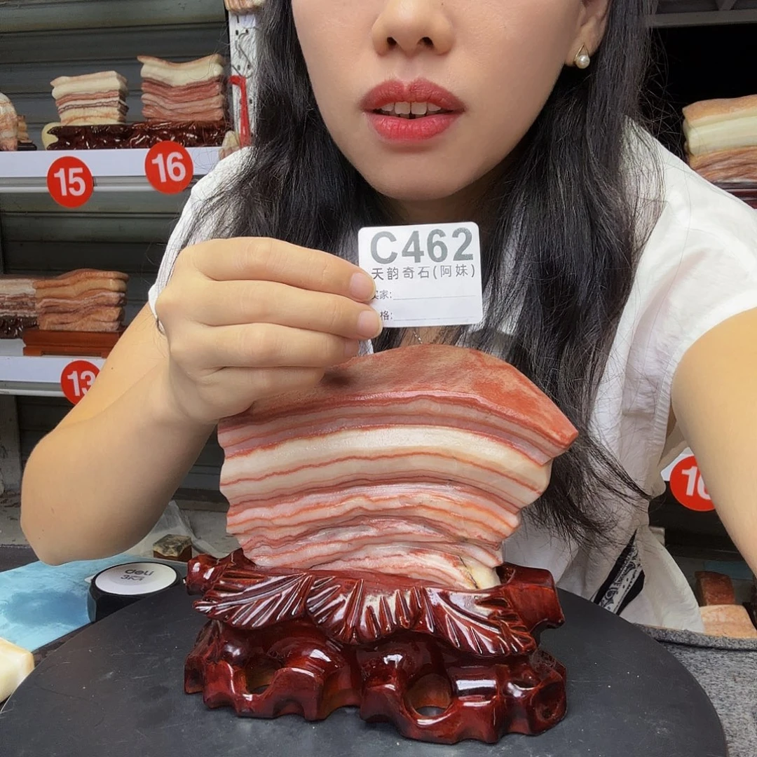 用***9石材广西天然猪肉石头