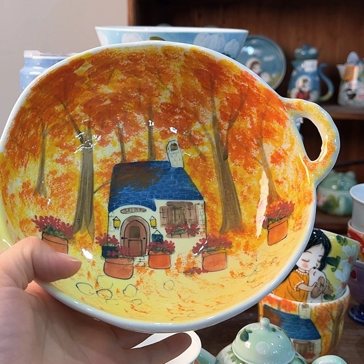 陶景德镇釉下手绘陶瓷