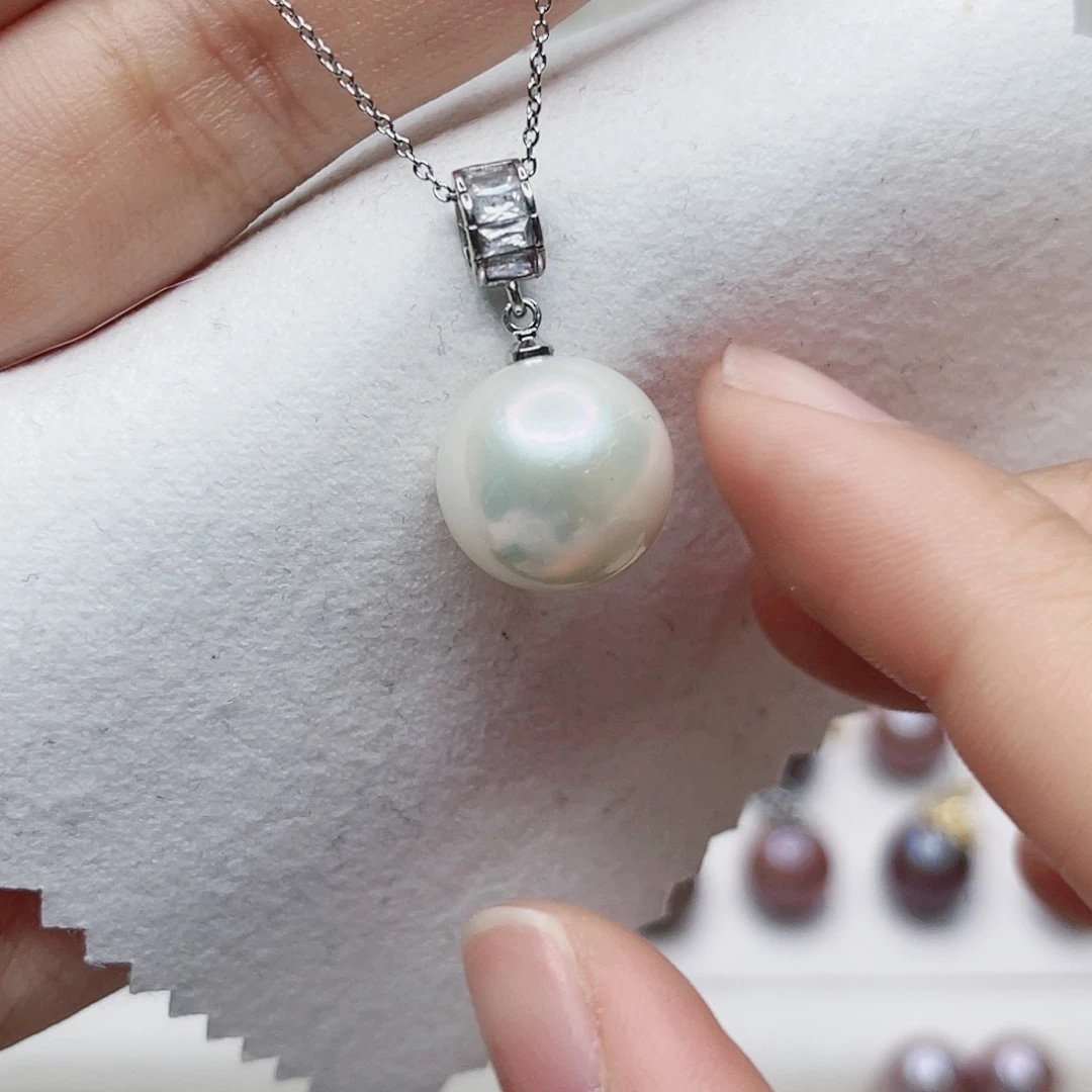 淡水珍珠吊坠(赠链)未镶嵌