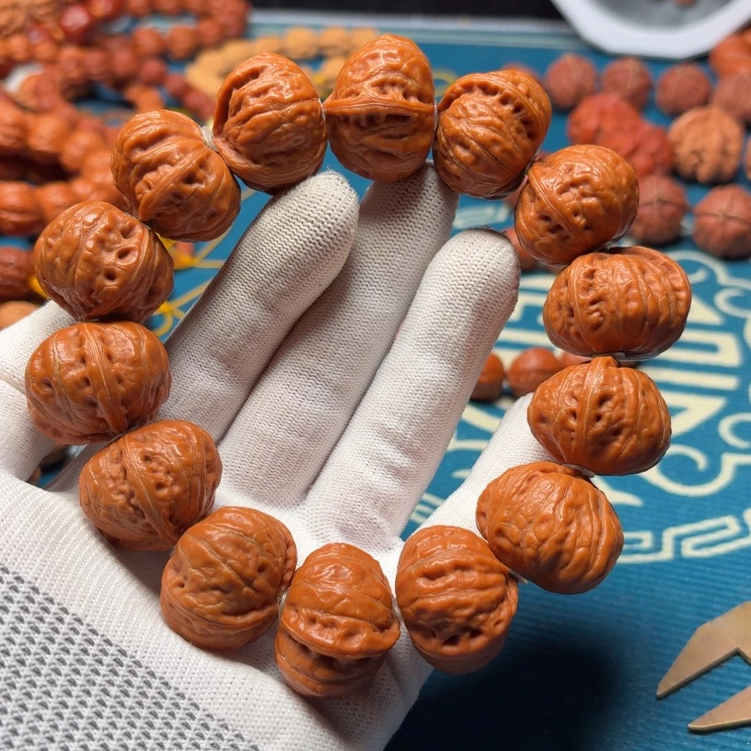 卓***r文玩核桃手串三楞