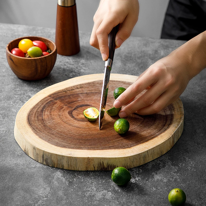 神田绣渤意树桩系列相思木菜板