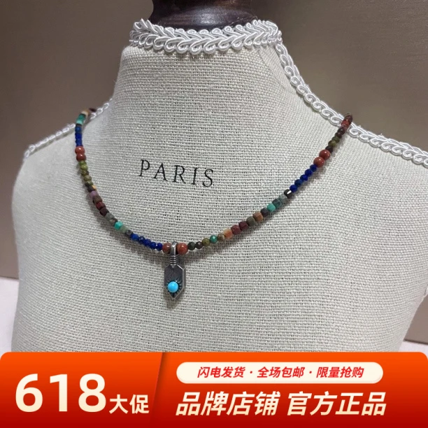 吊坠925银 亿万轻奢S925银项链【川行】小众手工经典复古风项链