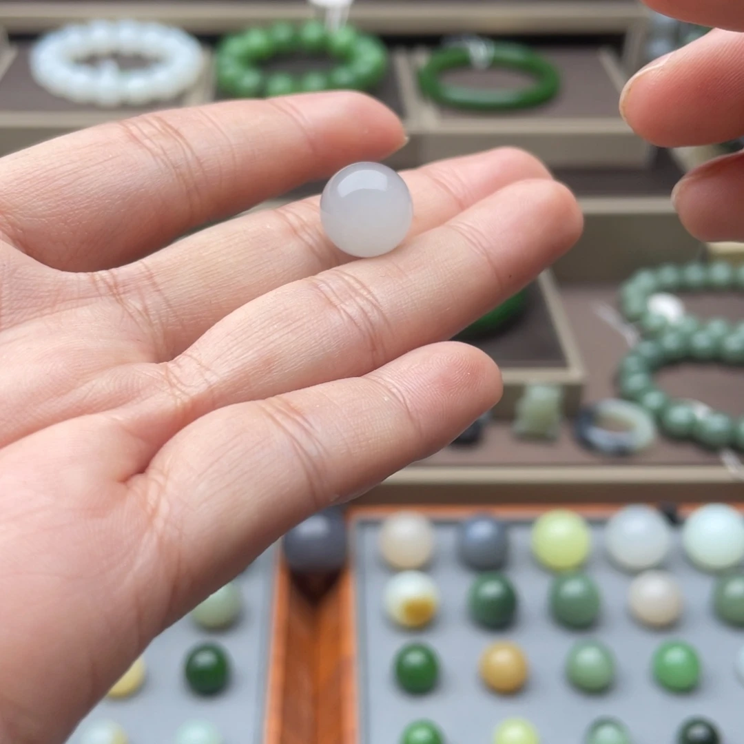 和田玉未镶嵌手链12紫