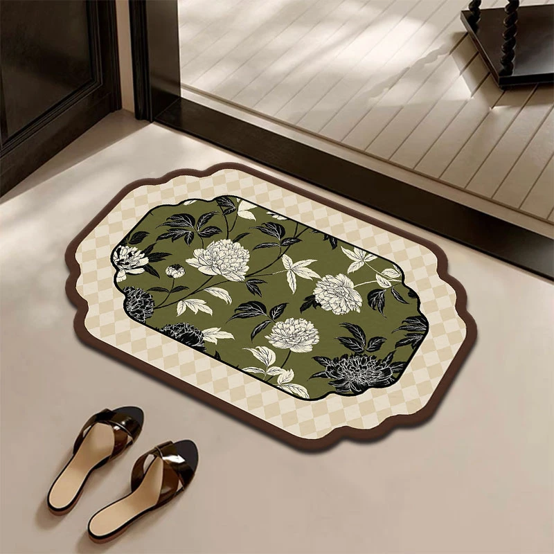 【两只羊】中古风浴室门口吸水防滑卫生间门口速干福利热卖超维地垫