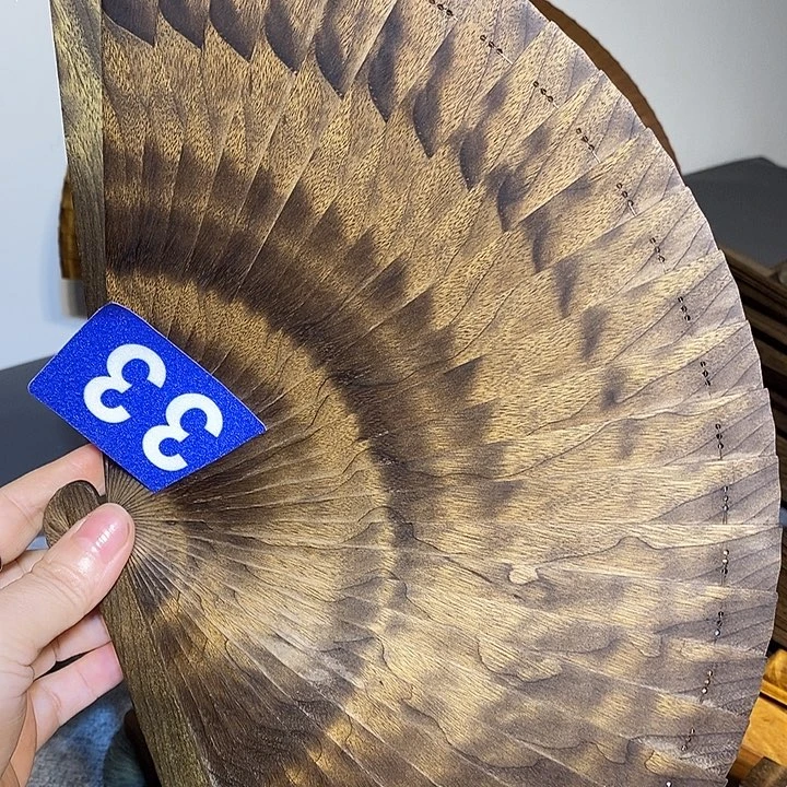 顾***球金丝楠金丝楠木扇子