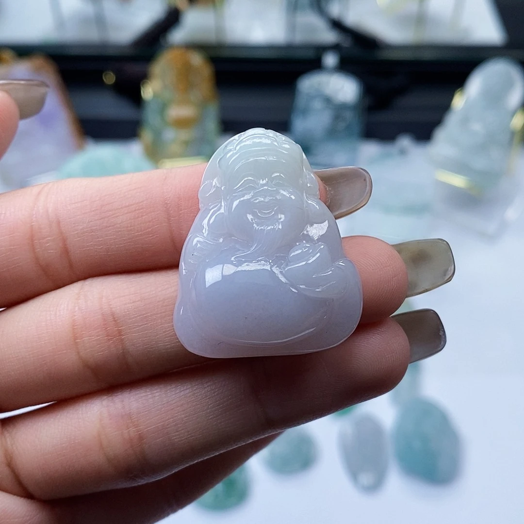 颈饰未镶嵌翡翠翡翠A货