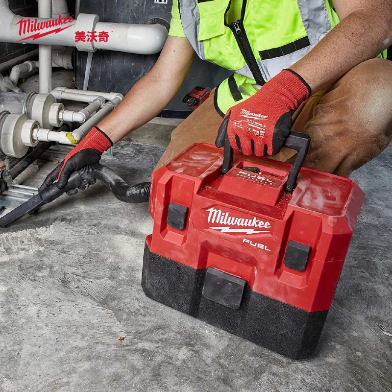 milwaukee美沃奇充电式干湿吸尘器除尘器12V大功率静音无绳大容量