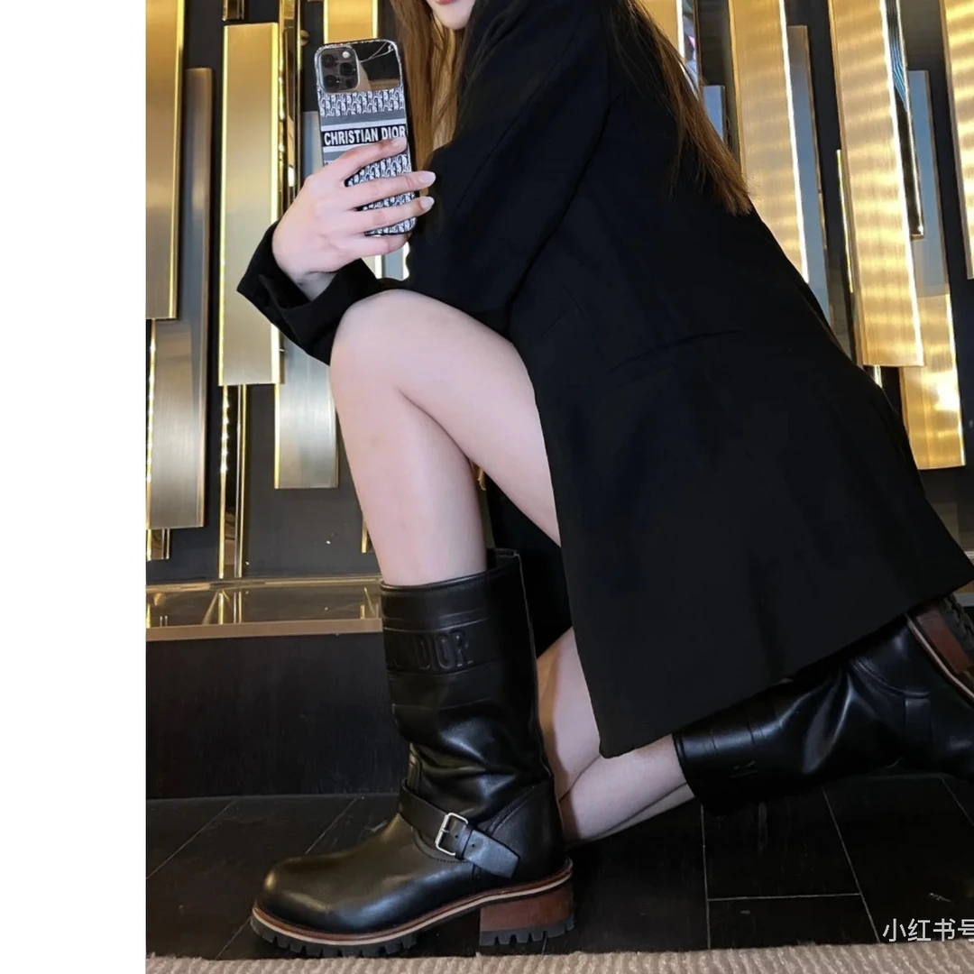 全新未使用 迪奥 安洁利严选/XK0112795 靴子/高筒靴