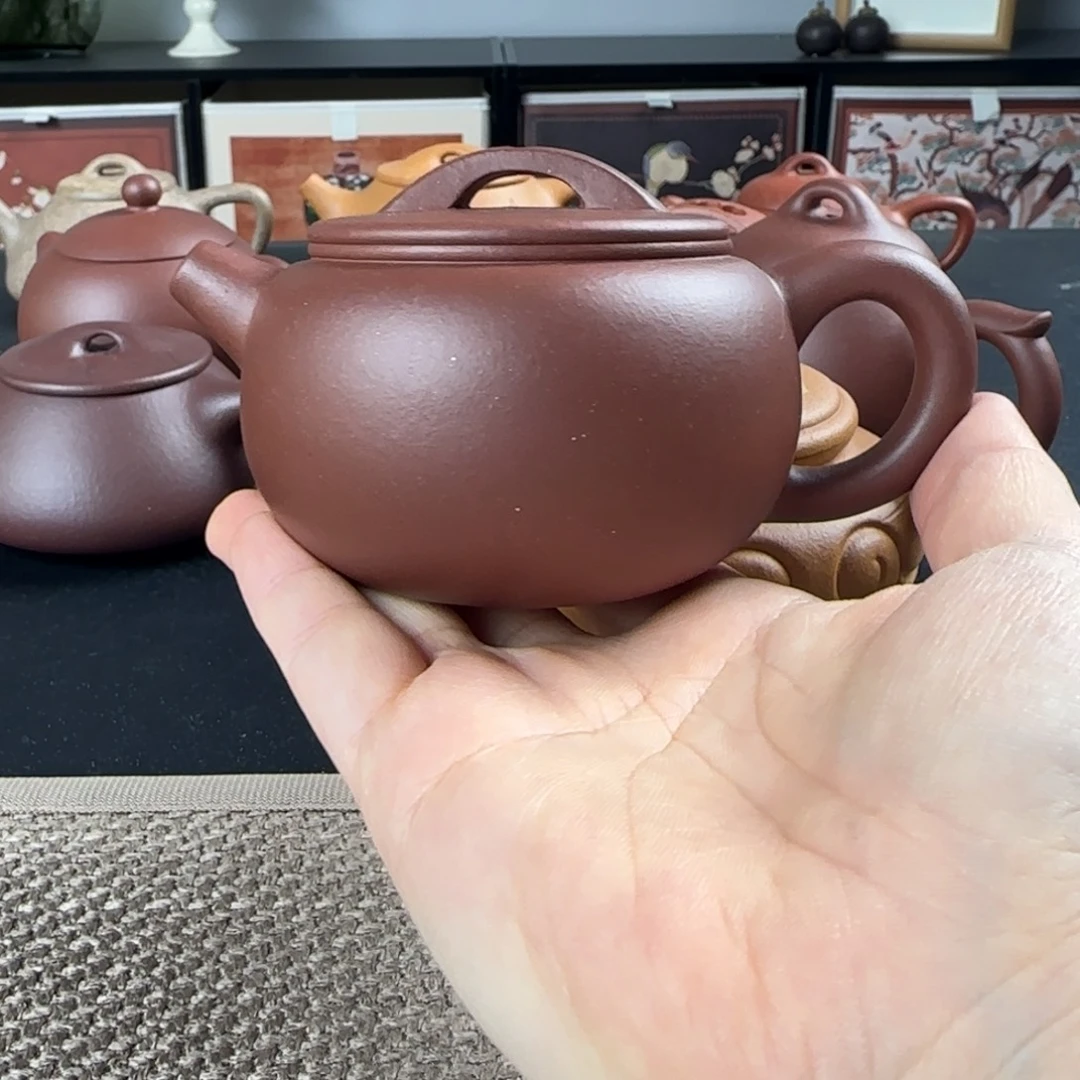 茶壶紫砂微瑕德钟