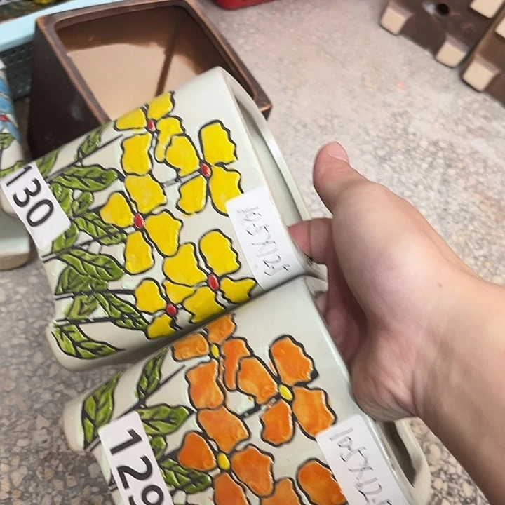 粗陶材质多肉花盆