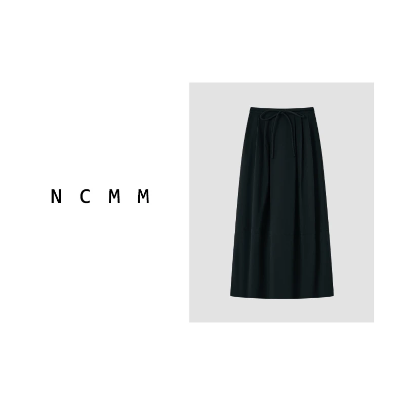 NCMM「富士山下」落落大方的带抽绳半裙 C-2684