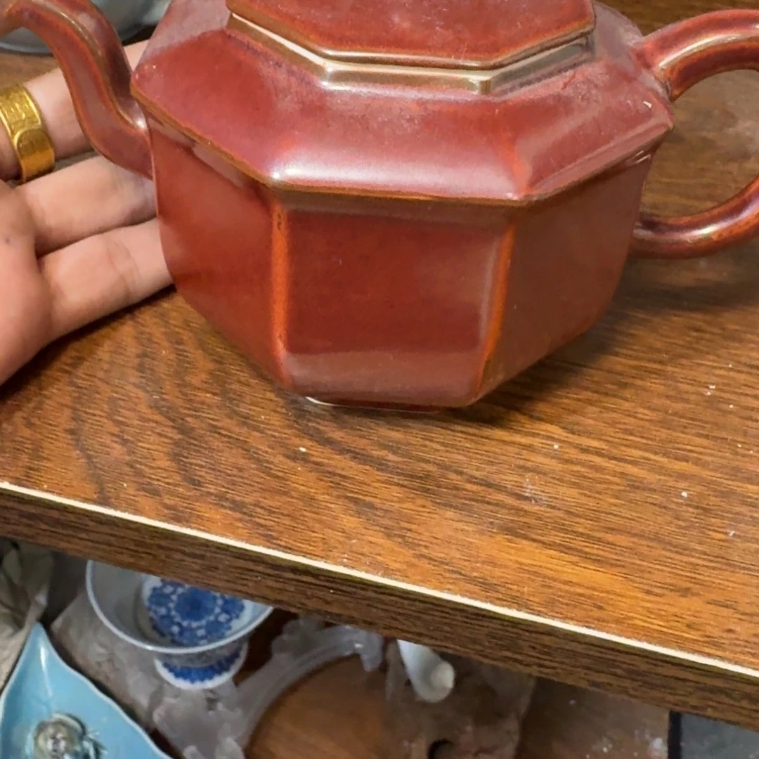 E***丁瓷片当代景德镇陶瓷手绘茶具