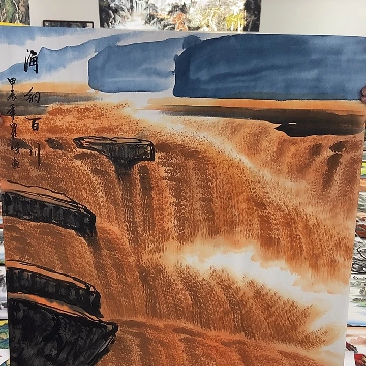 三个张画廊直播间！