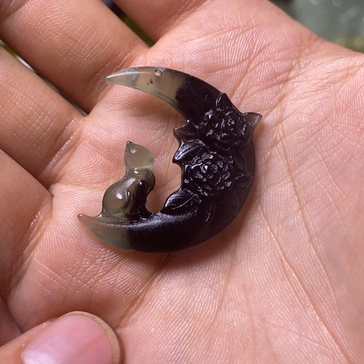 岫玉岫玉颈饰未镶嵌