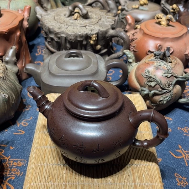 抖***乐紫砂茶壶紫砂。