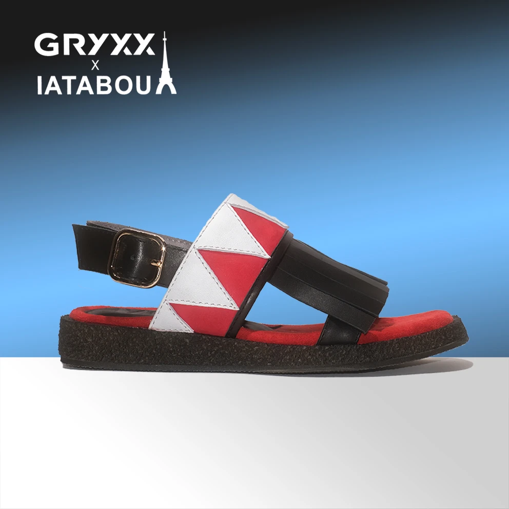 IATABOU【新品】高端潮流夏季上新真皮平底女鞋TA156075