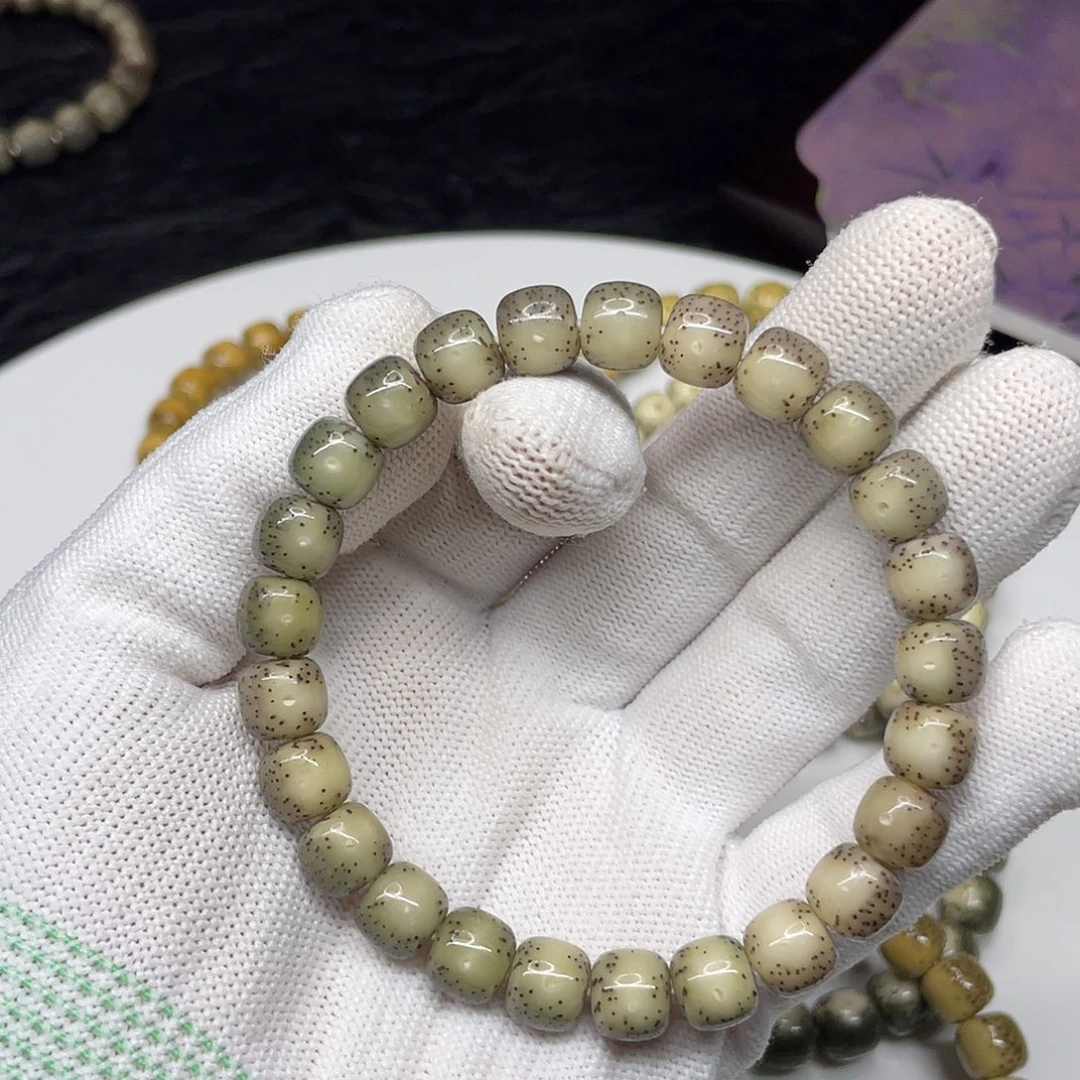 吊坠星月菩提34。9/8冰糖果冻通体留白毕业