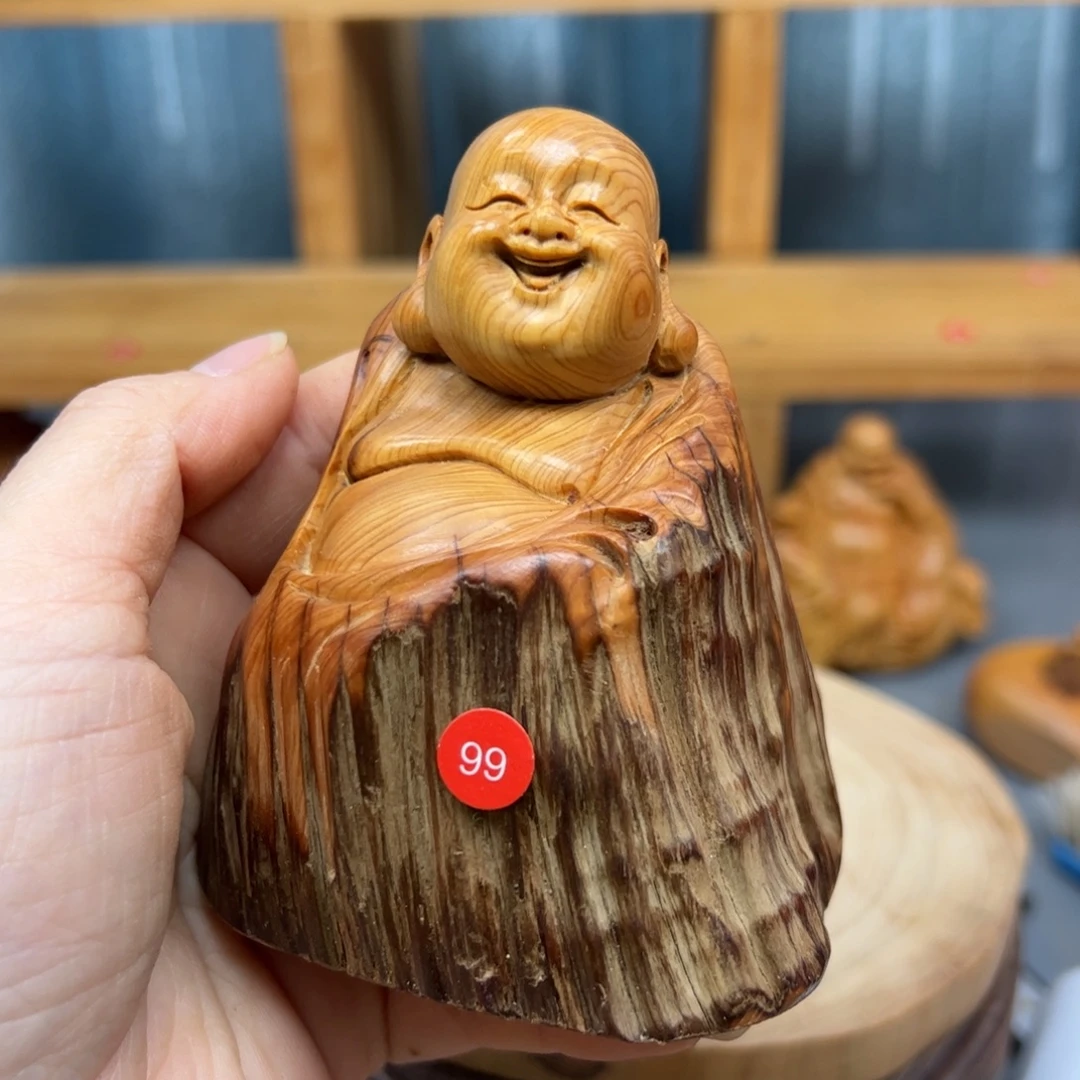 莱****木崖柏木摆件手把件