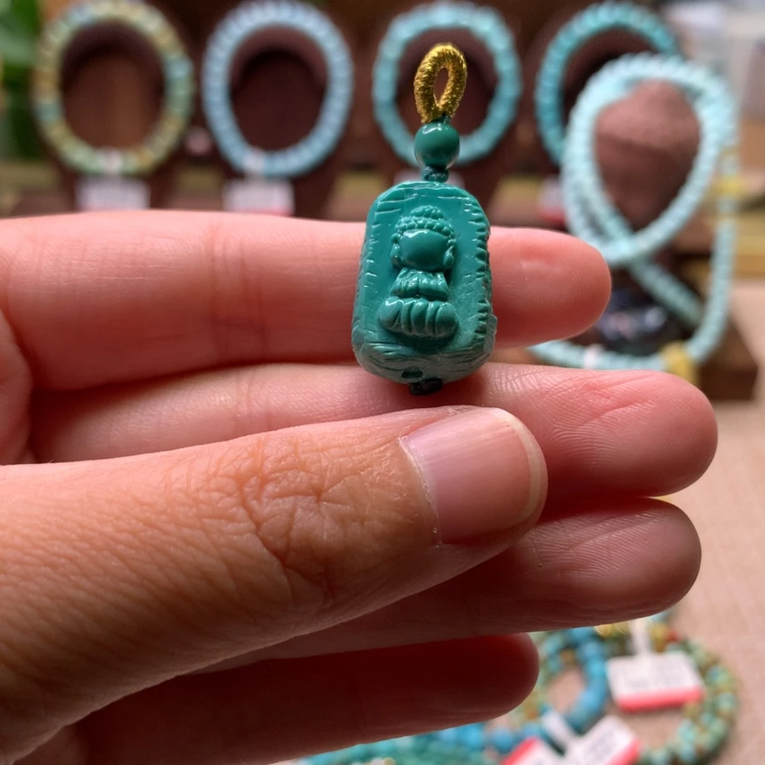 绿松石未镶嵌配饰