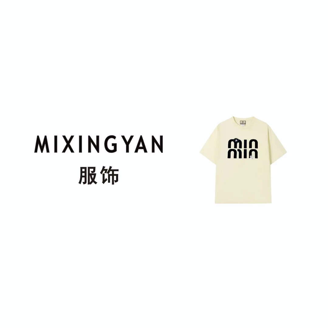 【山茶花】A重工3D立体手工绘画短袖 2024夏季百搭设计师款