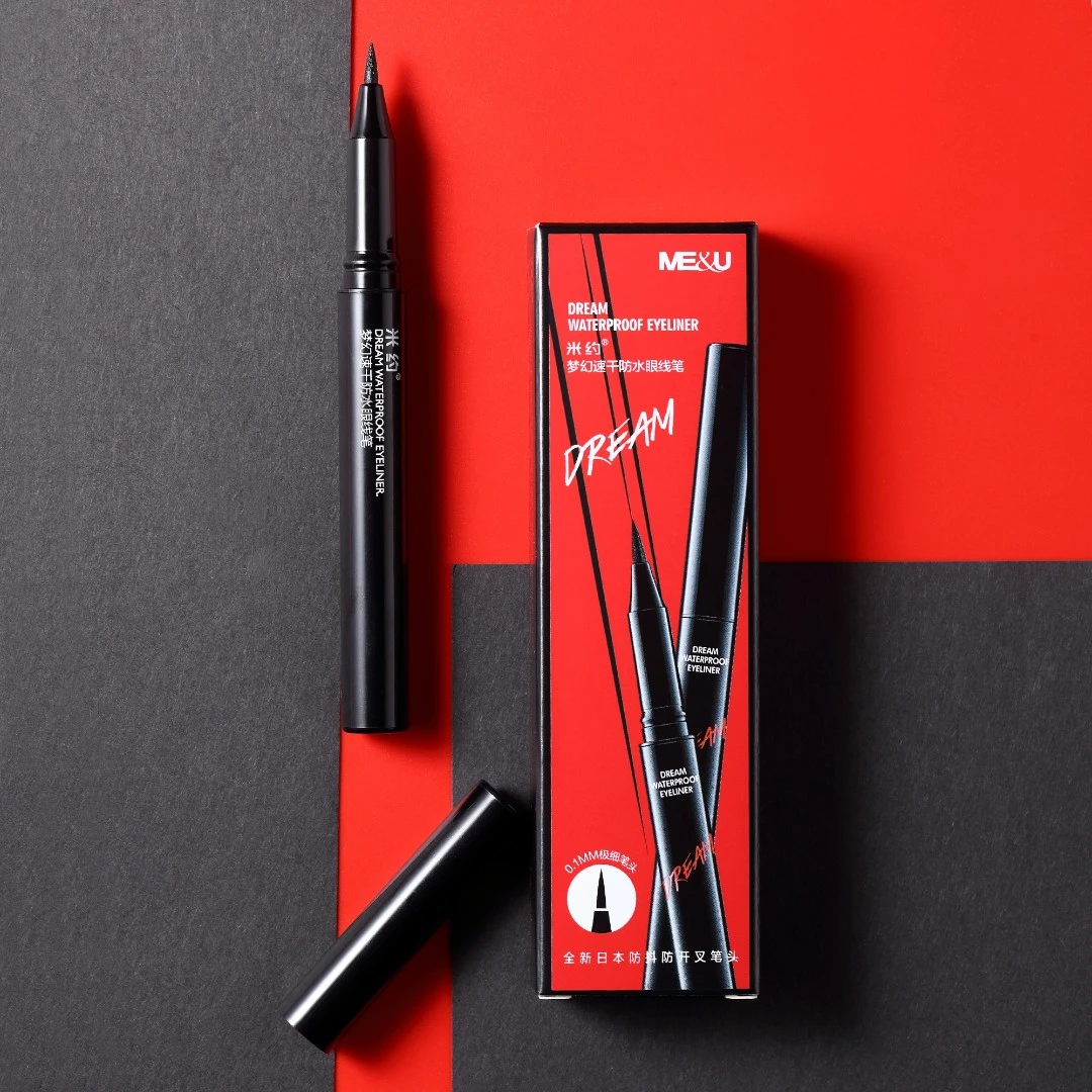 【新疆包邮】米约定型防水眼线笔纤长卷翘不晕染细刷头维纳卡睫毛膏