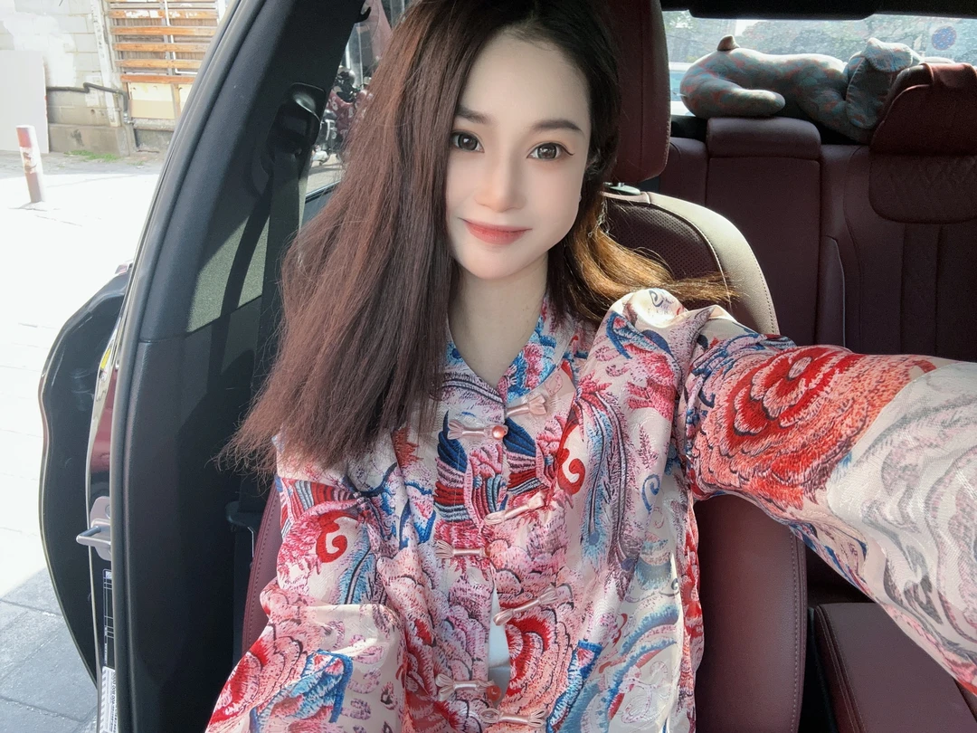 【伯虎说6102-F】大花——2025新款新中式气质百搭时尚防晒外套