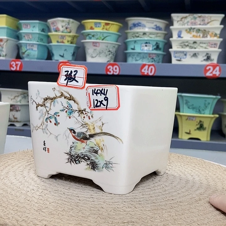 紫砂花瓶紫砂花盆