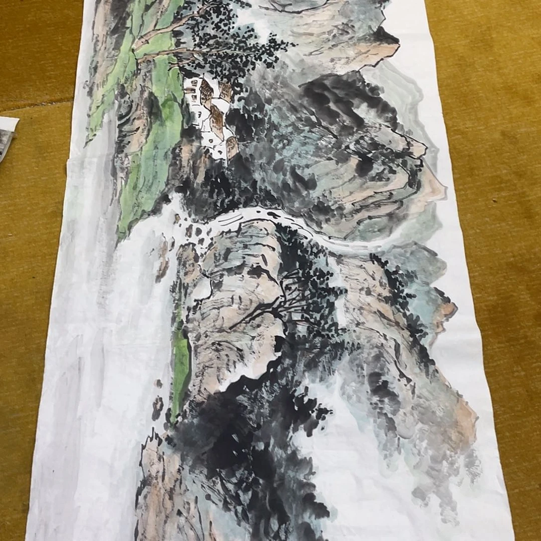 国画期*绘画作品王老师66666瑕疵