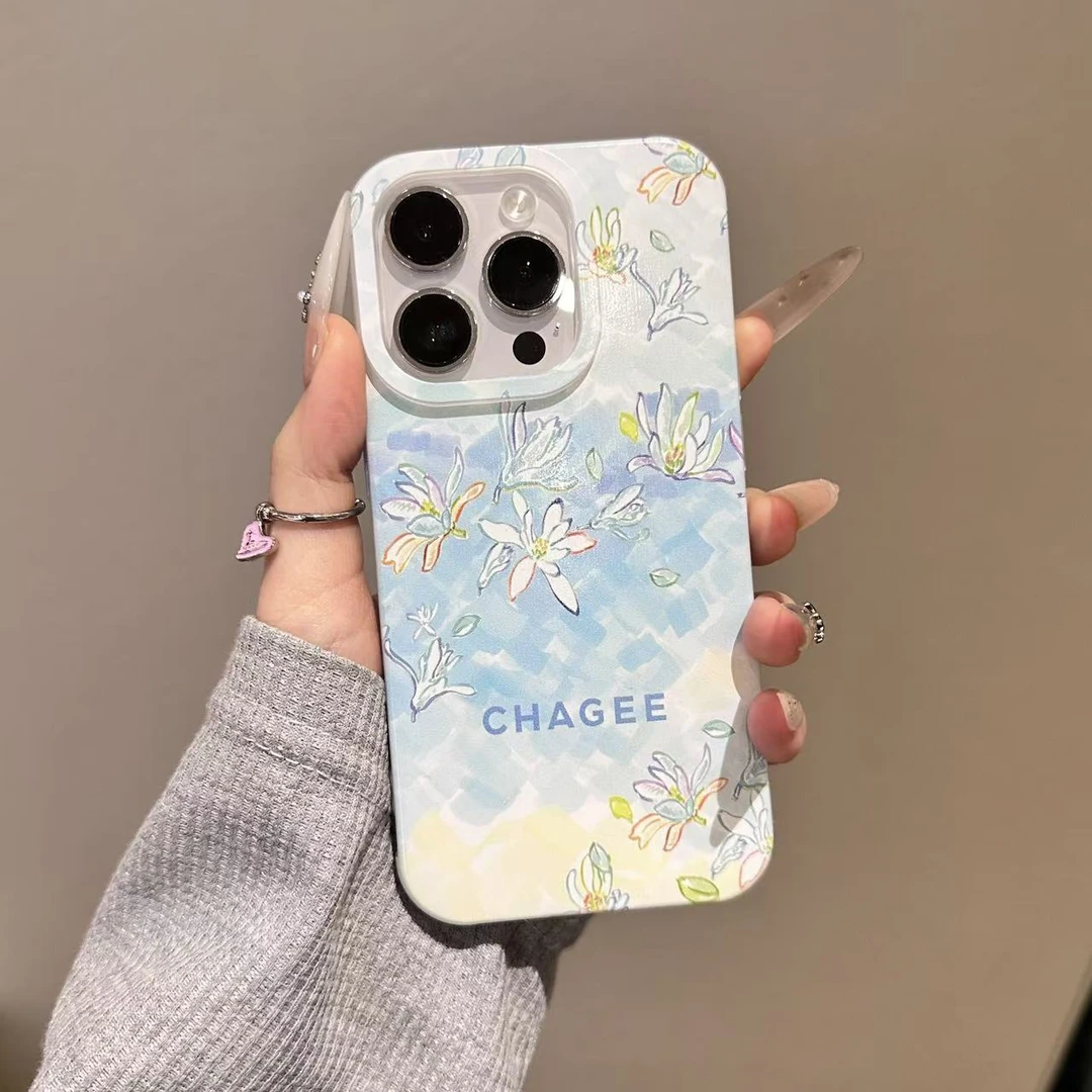 ins玉山兰音适用苹果iPhone17/16/15华为p70/oppo/imd手机壳