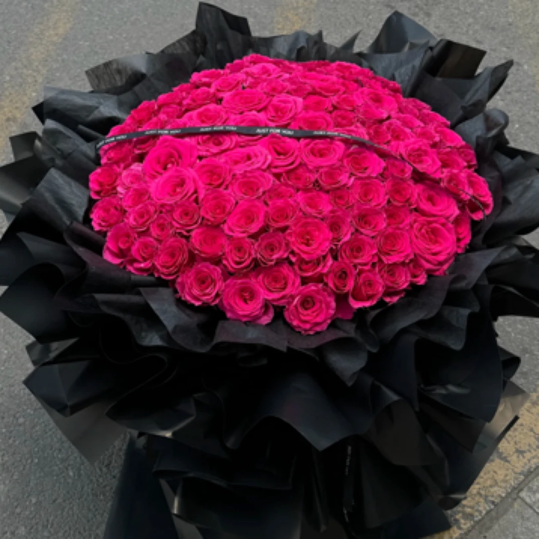 【520遇到爱特定款】弗洛伊德玫瑰花束全国同城配送生日鲜花速递