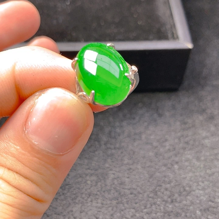 【闪购商品】翡翠银S925镶嵌颈饰翡翠