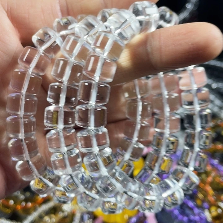 手链水晶未镶嵌车轮珠