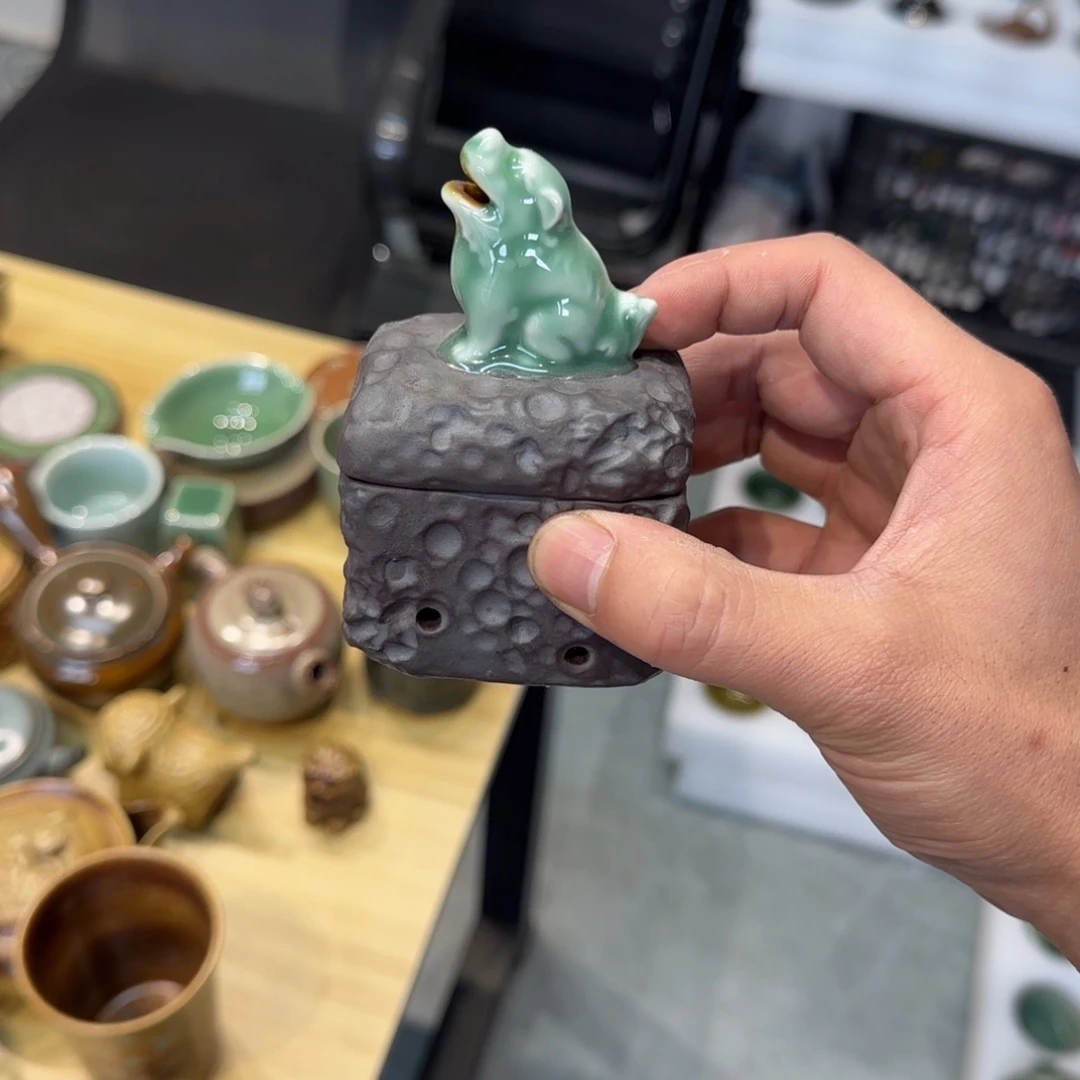 小金茶具青瓷茶器