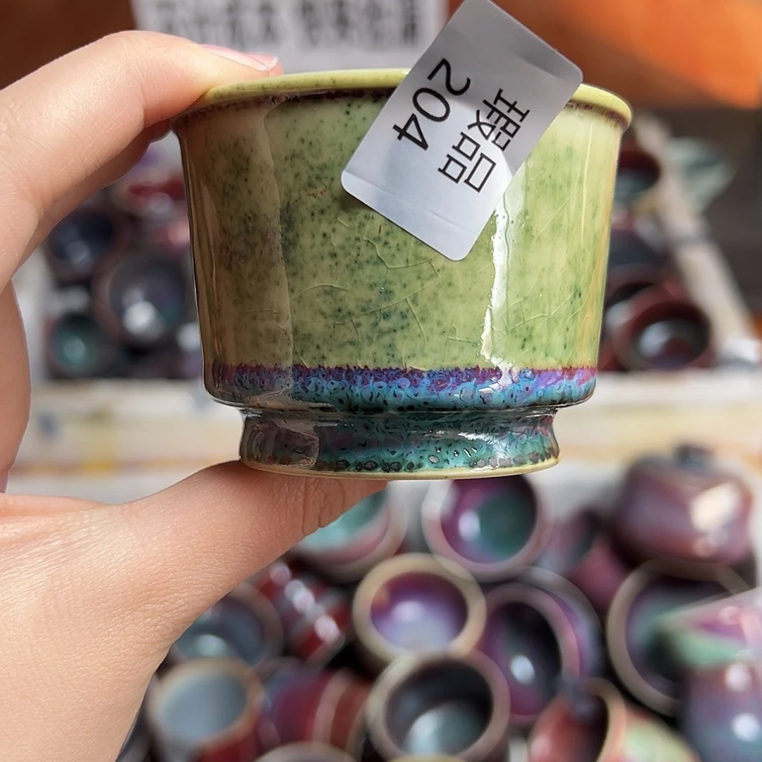 陶摆件窑口自销原矿钧瓷