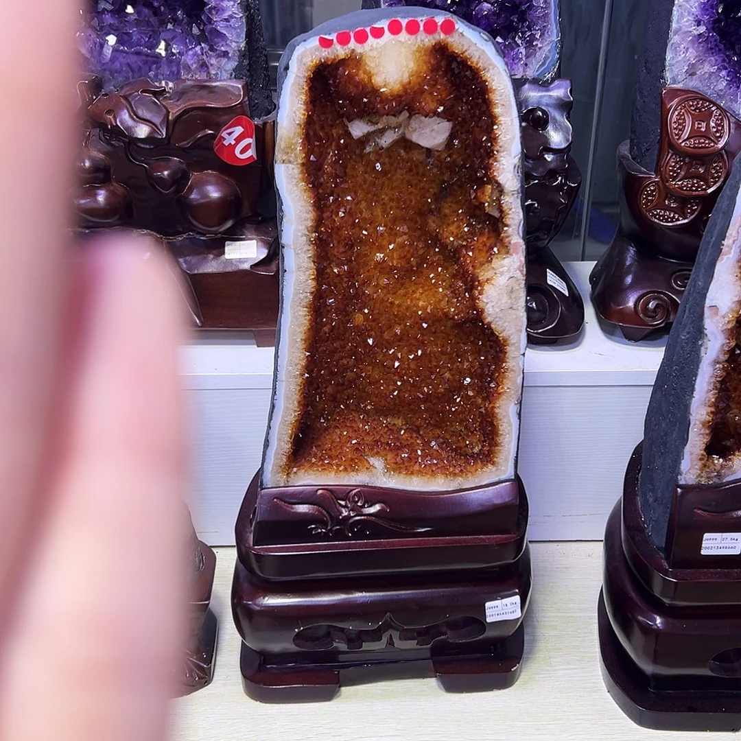 大型摆件（非配饰）紫晶未镶嵌