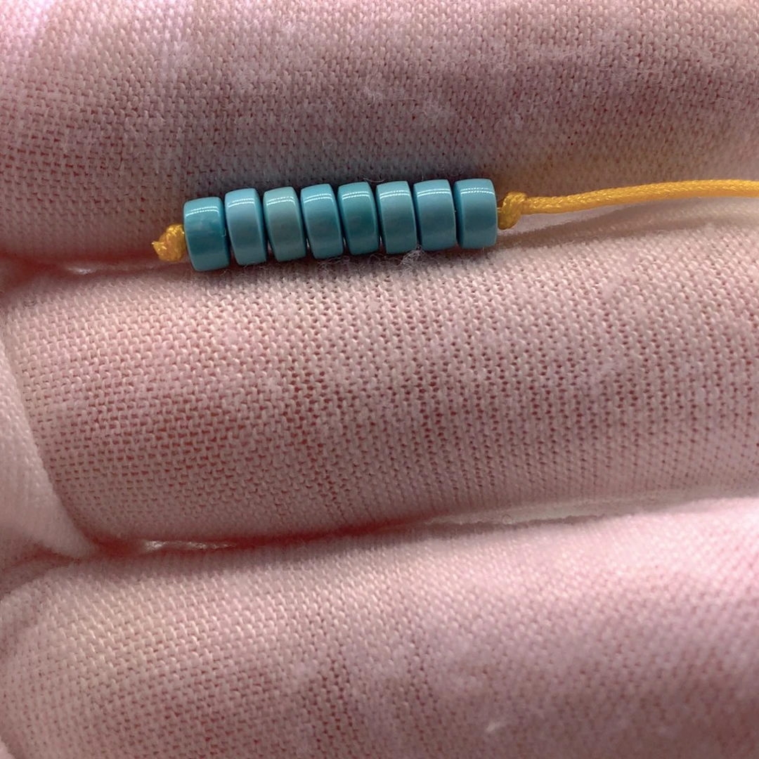 绿松石未镶嵌挂件