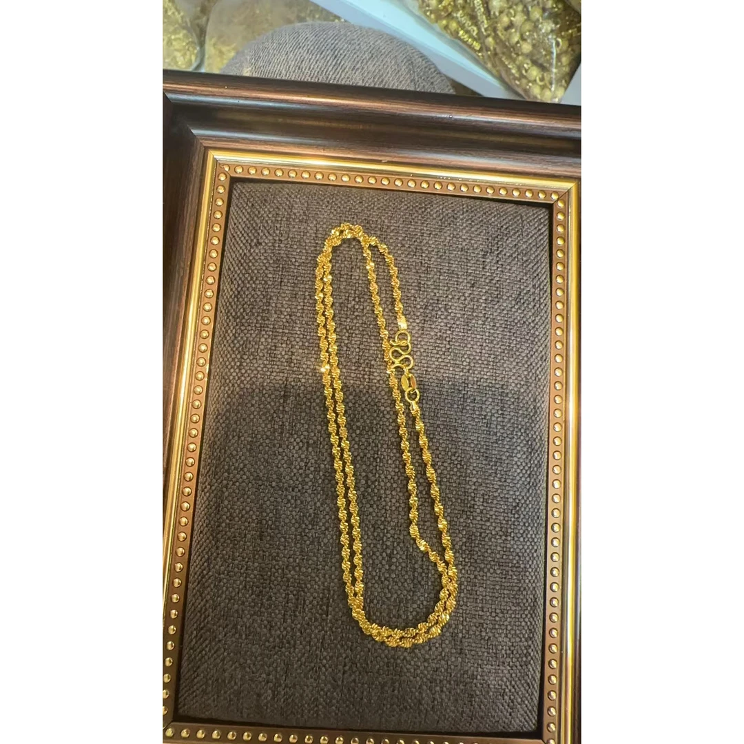 水波纹时尚百搭999轻奢气质简约A72穿珠首饰编织