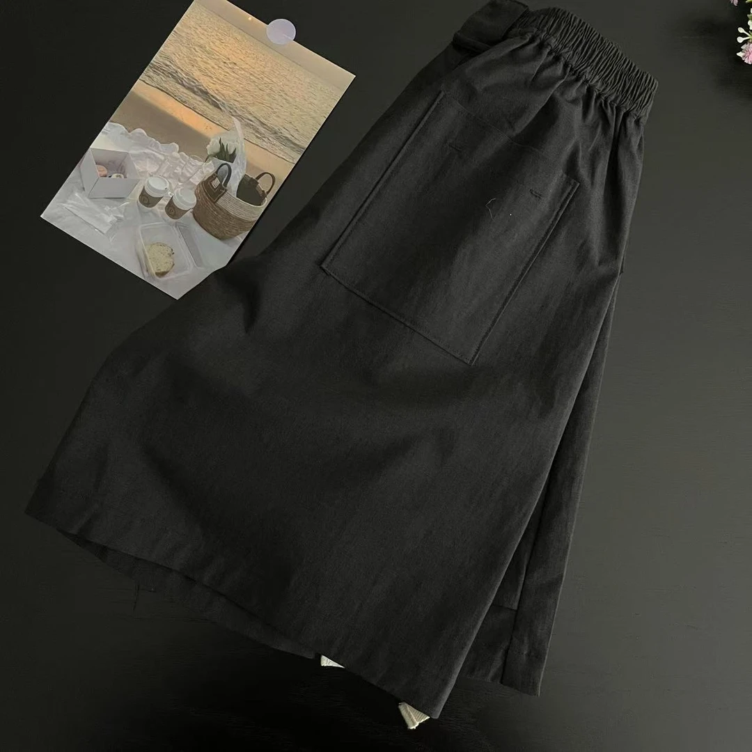 夏款男童休闲中裤黑色 4405沐系