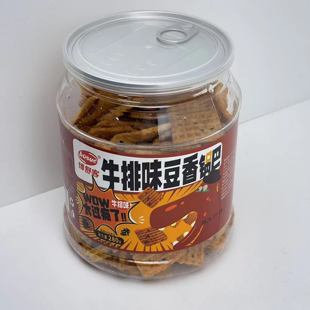 博舒客豆香锅巴280g/罐*5
