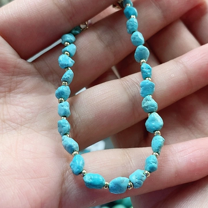 未镶嵌绿松石珠宝奇石