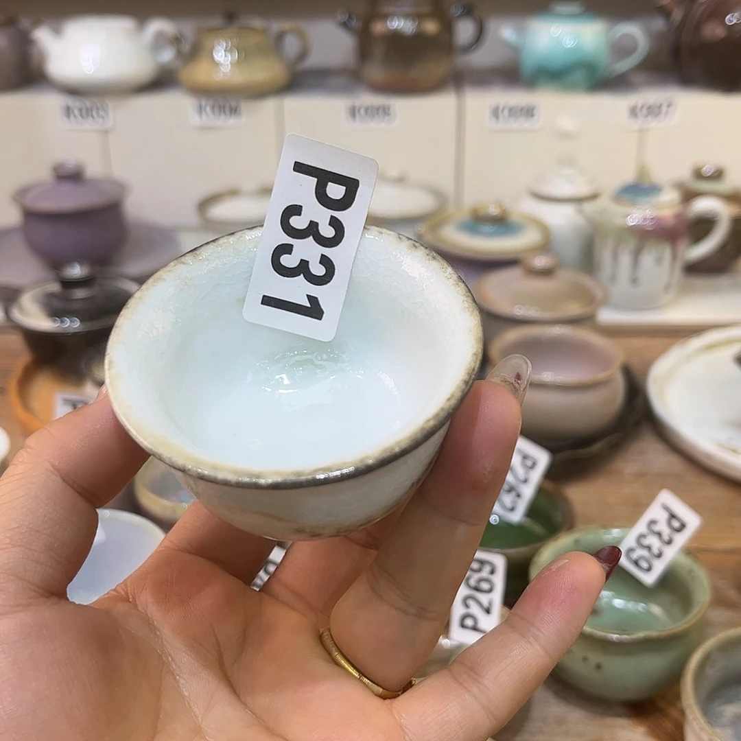 朱泥茶杯陶瓷艺术