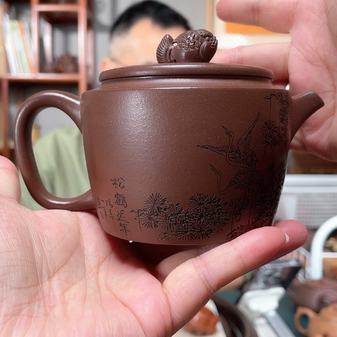 茶壶紫泥拼紫泥汉瓦