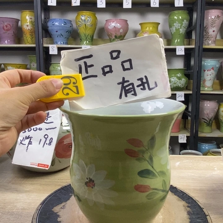 景德镇高温陶瓷花盆