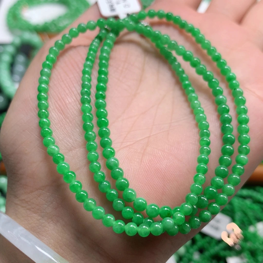 翡翠未镶嵌手链翡翠