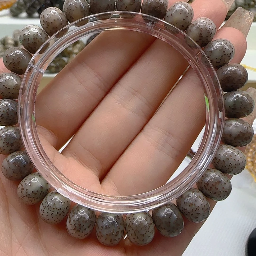 星月菩提手串66高端黑冰星月菩提1.0苹果单圈