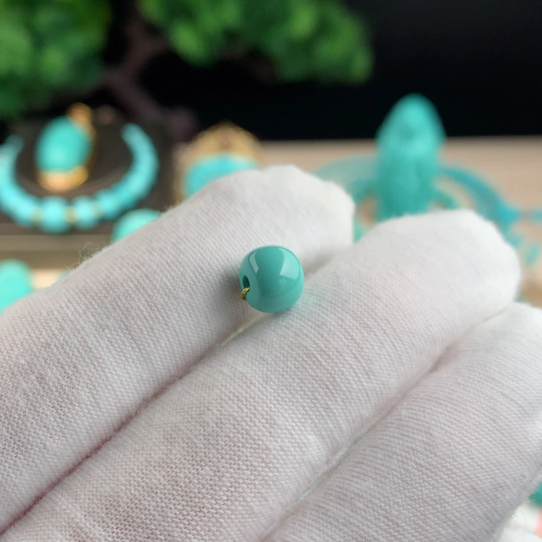 【闪购商品】绿松石配珠卡7.8未镶嵌