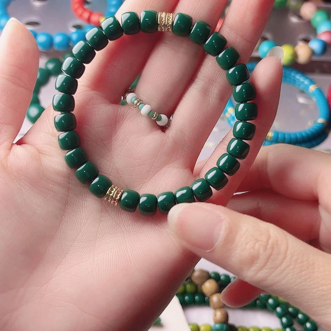 石材卡8尺寸的老形手串