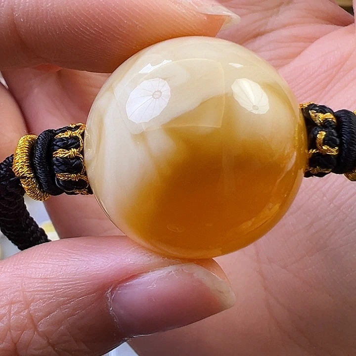 蜜蜡颈饰未镶嵌梦**巷蜜蜡