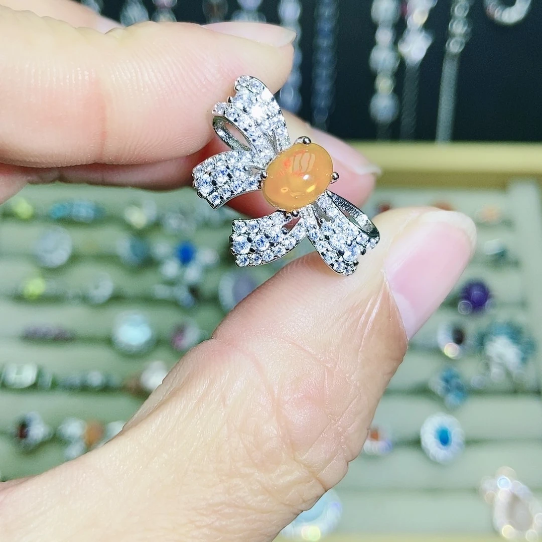 【闪购商品】未镶嵌欧泊戒指