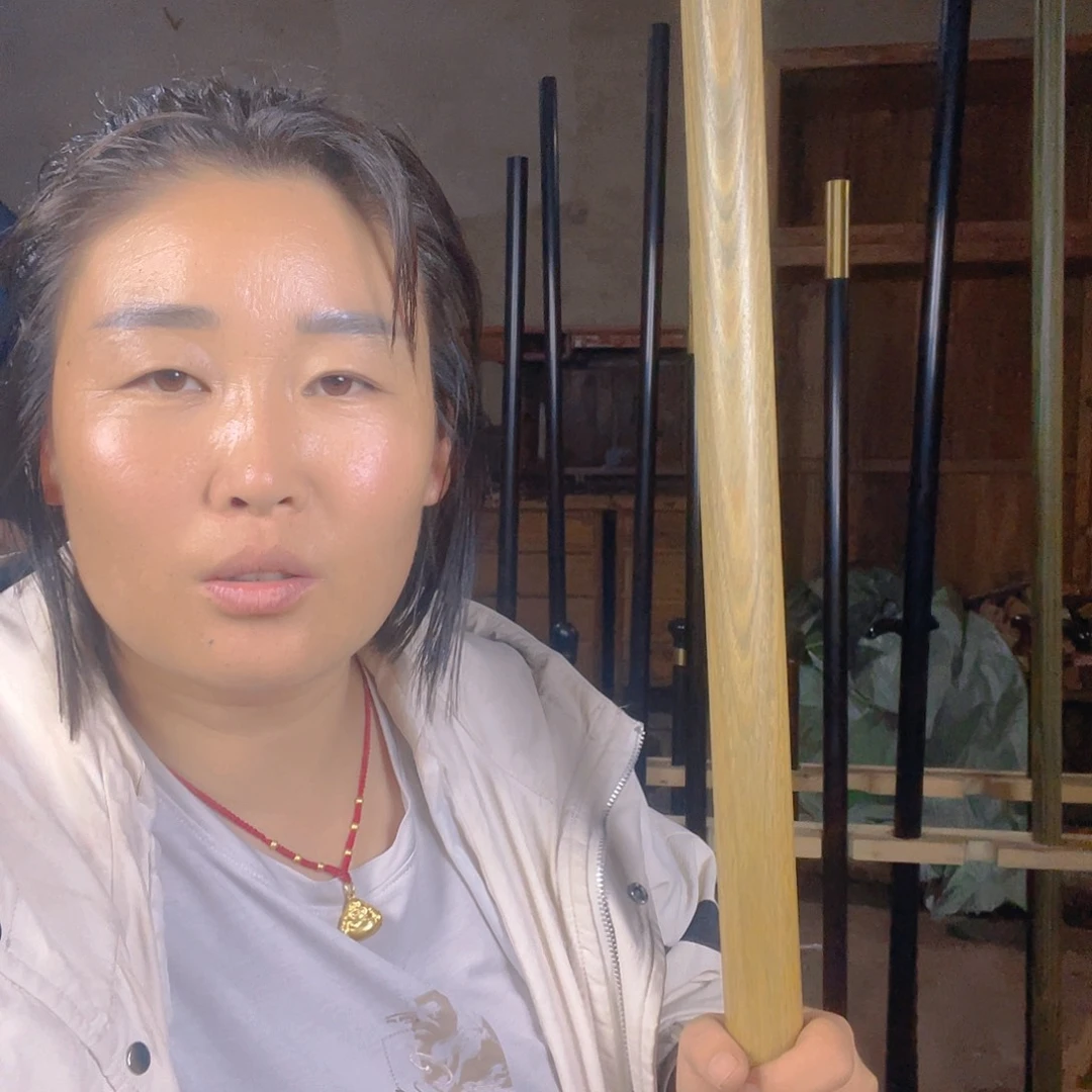 木***Q香榧木把玩棍车载棍防身棍